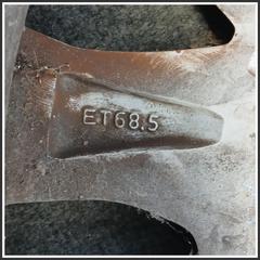 Immagine di Cerchio Singolo Lega 16 Pollici 6.5J 6 X ET 68.5 MAXUS E-Deliver 9