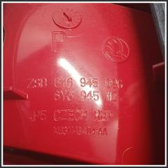 Immagine di Fanale Posteriore Destro  Alogeno SKODA Fabia 6Y2 6Y6945112B