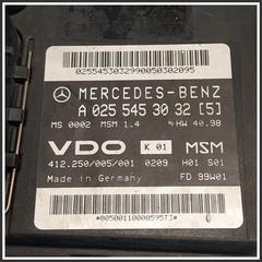 Immagine di Centralina Motore Iniezione ECU MERCEDES Classe A W168 A1661500379 A0255453032