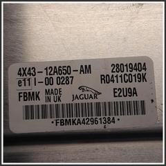 Immagine di Centralina Motore Iniezione ECU JAGUAR X-Type 4X4312A650AM 28019404