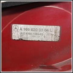 Immagine di Fanale Posteriore Sinistro  Alogeno MERCEDES Classe A W169 A1698200364