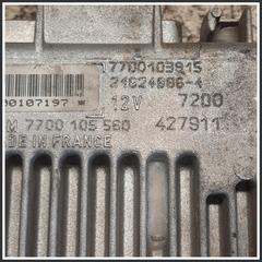 Immagine di Centralina Motore Iniezione ECU RENAULT Kangoo I 7700107197 7700103915