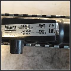 Immagine di Radiatore Acqua Motore SKODA Fabia 6Y2 1.4 AQW 6Q0121201HA 652711