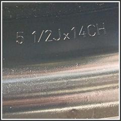 Immagine di Cerchio Singolo Ferro 14 Pollici 2.0J 4 X ET 36 RENAULT Clio II