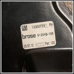 Immagine di Alzacristallo Elettrico Anteriore Destro OPEL Astra J SW 13313569