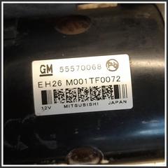 Immagine di Motorino Avviamento OPEL Meriva B 1.6 B16DTC 55570068 M001TF0072
