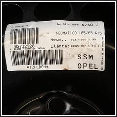 Immagine di Cerchio Singolo Ferro 15 Pollici 6.0J 4 X ET 39 OPEL Corsa D