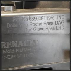 Immagine di Cassetto Portaoggetti Cruscotto Destro DACIA Sandero III 685008756R