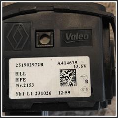 Immagine di Selettore Comando Luci DACIA Sandero III 251902972R A414679