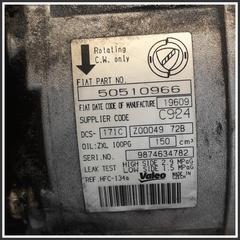 Immagine di Compressore Clima ALFA ROMEO 159 50510966 C924