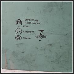 Immagine di Vetro Cristallo Laterale Scendente Posteriore Destro CITROEN C3 AirCross YQ00043380