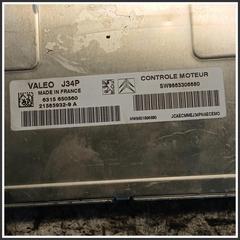 Immagine di Centralina Motore Iniezione ECU PEUGEOT 207 1943Q6 J34P