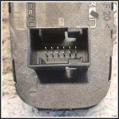 Immagine di Comandi Multifunzionali Anteriore Centrale FIAT Fiorino III 735461122