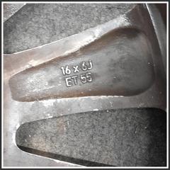 Immagine di Cerchio Singolo Lega 16 Pollici 6.0J 4 X ET 55 NISSAN Micra III
