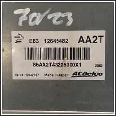 Immagine di Centralina Motore Iniezione ECU CHEVROLET Aveo III 12645482 86AA2T43205300X1