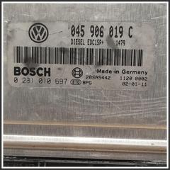 Immagine di Centralina Motore Iniezione ECU VOLKSWAGEN Polo IV 045906019C 0281010697