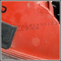 Immagine di Fanale Posteriore Destro  Alogeno AUDI A3 8P1 8P0945096