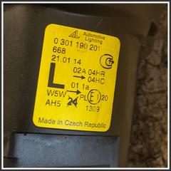 Immagine di Faro - Proiettore Anteriore Sinistro VOLKSWAGEN Polo IV 6Q1941007AF 0301190201