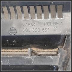 Immagine di Griglia Cofano Inferiore Paraurti Centrale VOLKSWAGEN Polo IV 6Q0853653C9B9 6Q0853651