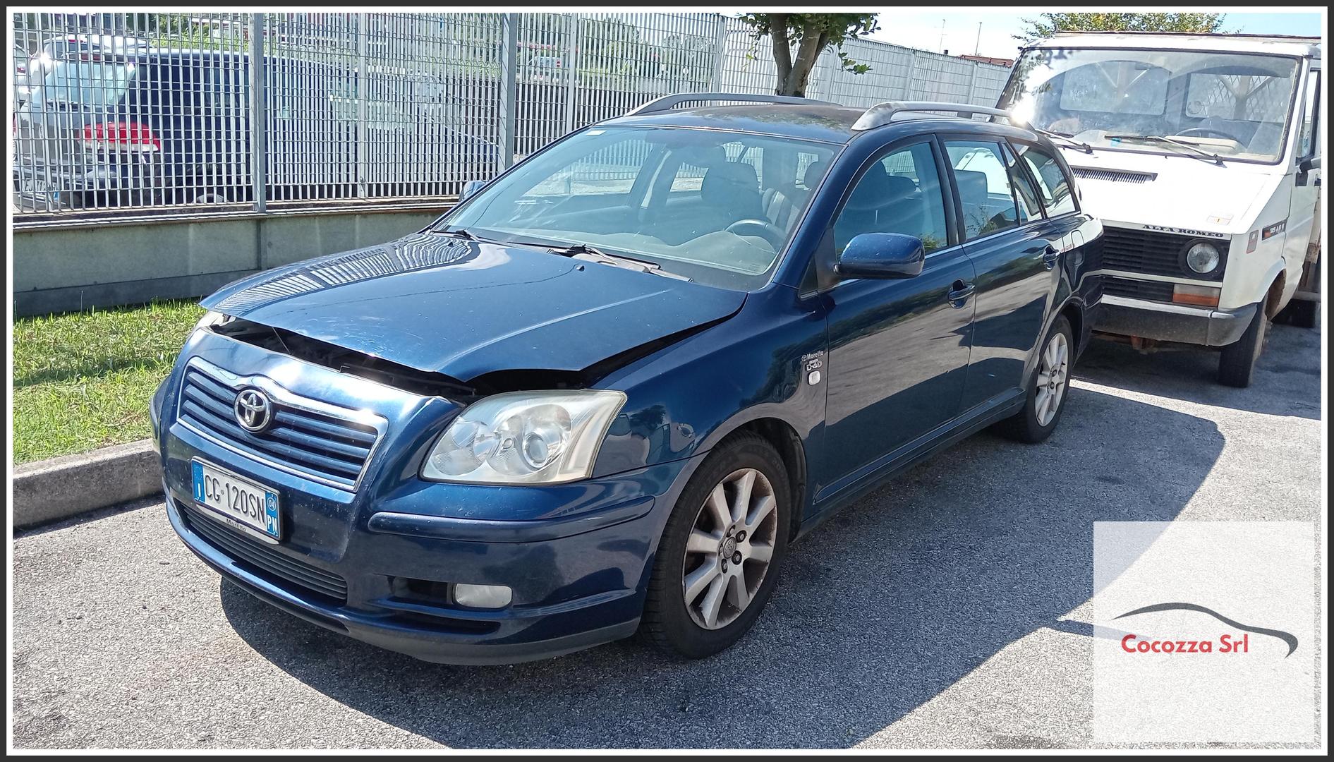 Immagine di TOYOTA AVENSIS (dal 04/03 al 04/09) 2.0 16V D-4D SW 5p/d/1995cc del 1900