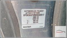 Immagine di PEUGEOT 1007 1.4 KMKFVC TU3JP 55Kw Berlina, 3 p. 2004-11 - 2010-07